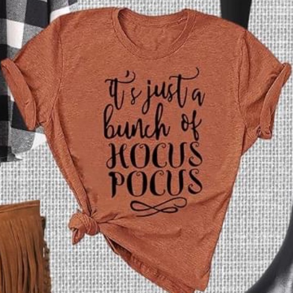 Tops - ITS JUST A BUNCH OF HOCUS POCUS tee